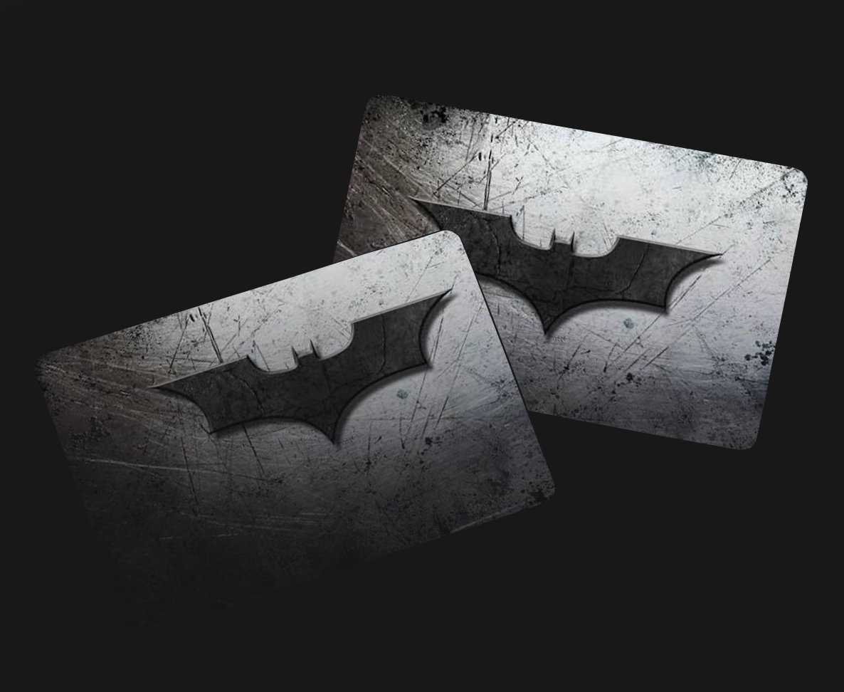 Batman Steel custom NFC business card Sri Lanka by Zarcon
