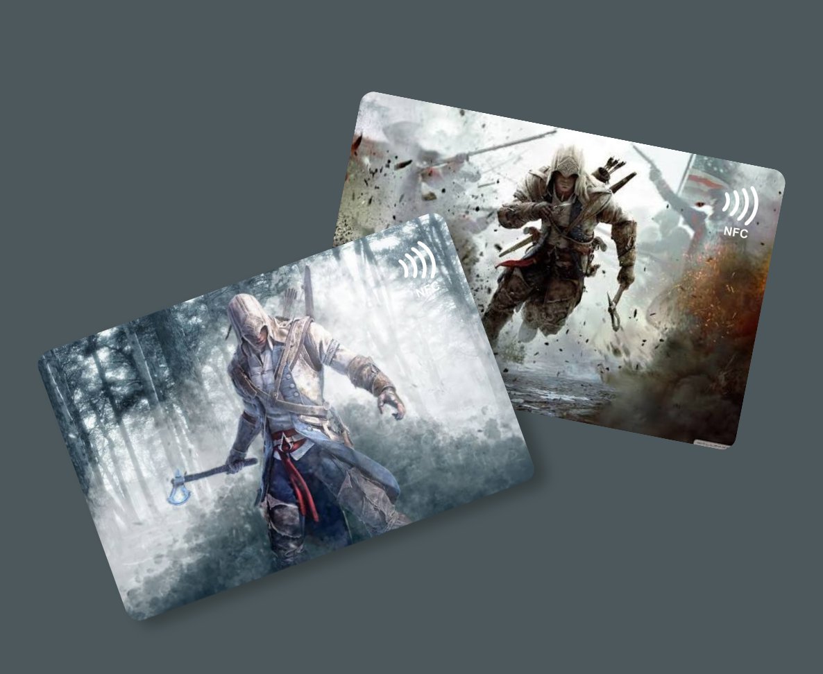 Ice Hunter custom NFC business card Sri Lanka by Zarcon