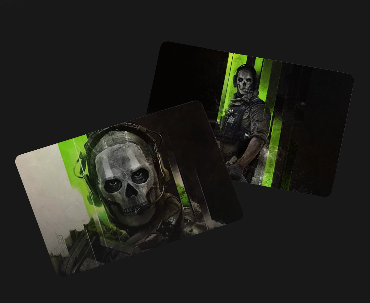 Ghost Neon NFC card design